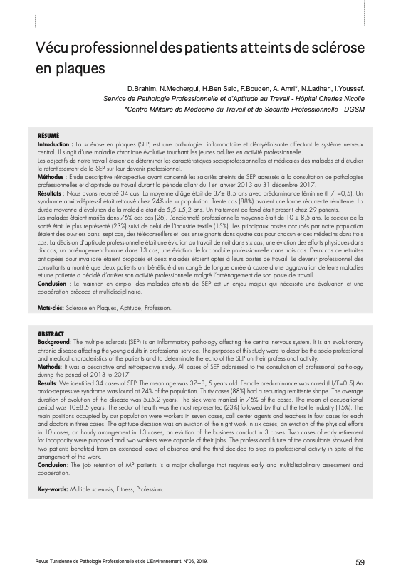 D. Brahim et al