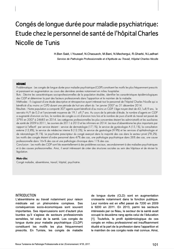 H. Ben Said et al