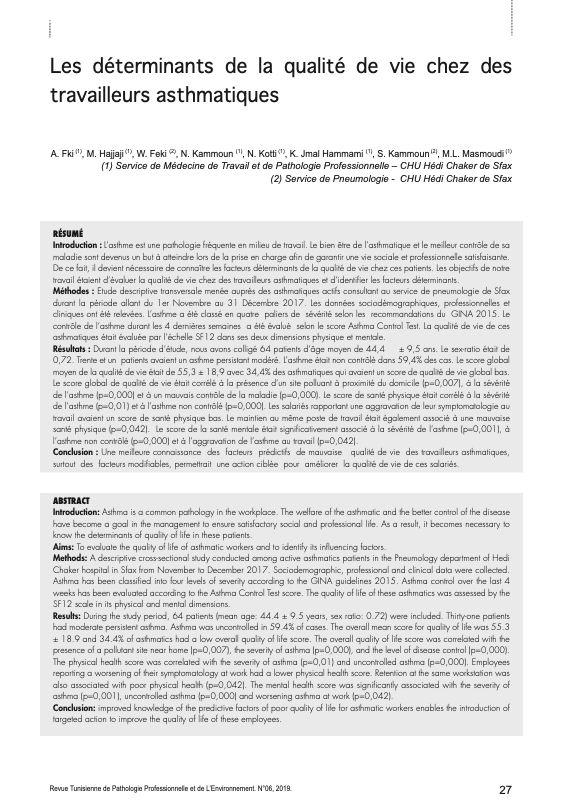 A.Fki et al